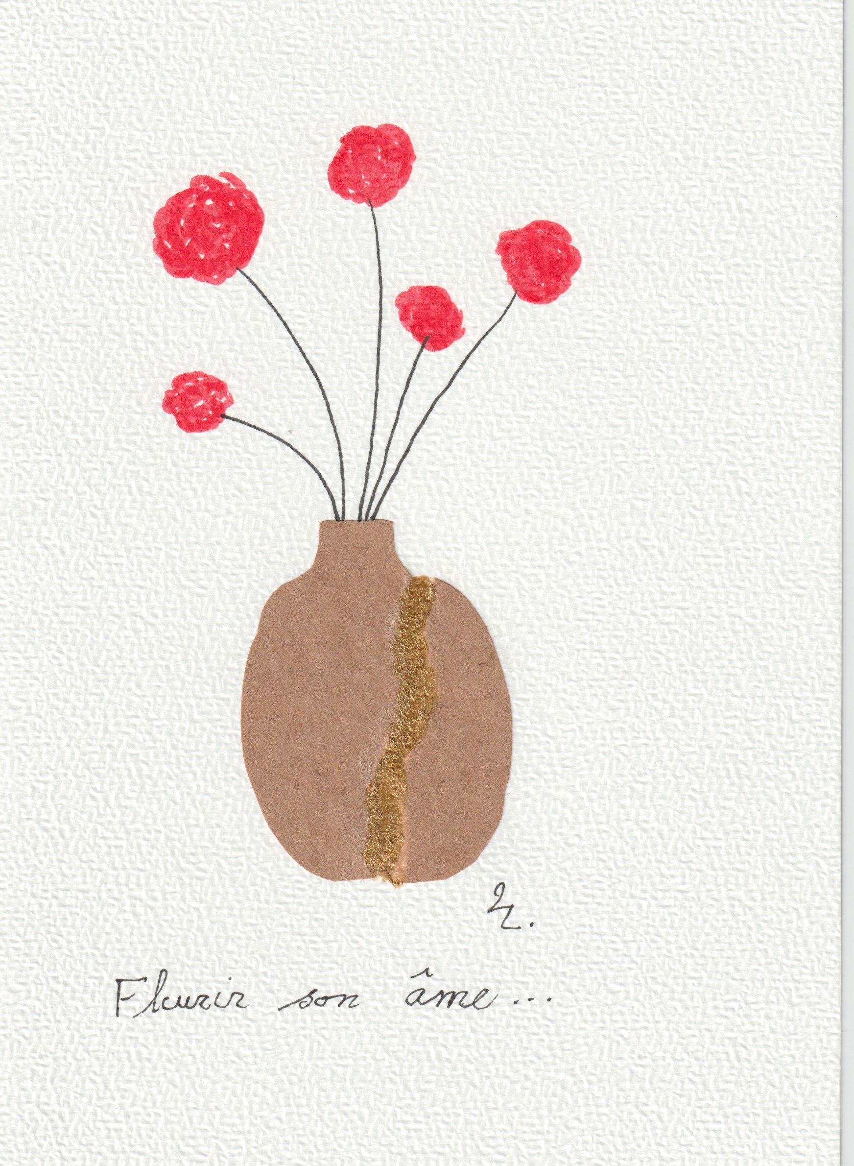 Tableau "Fleurir son âme"