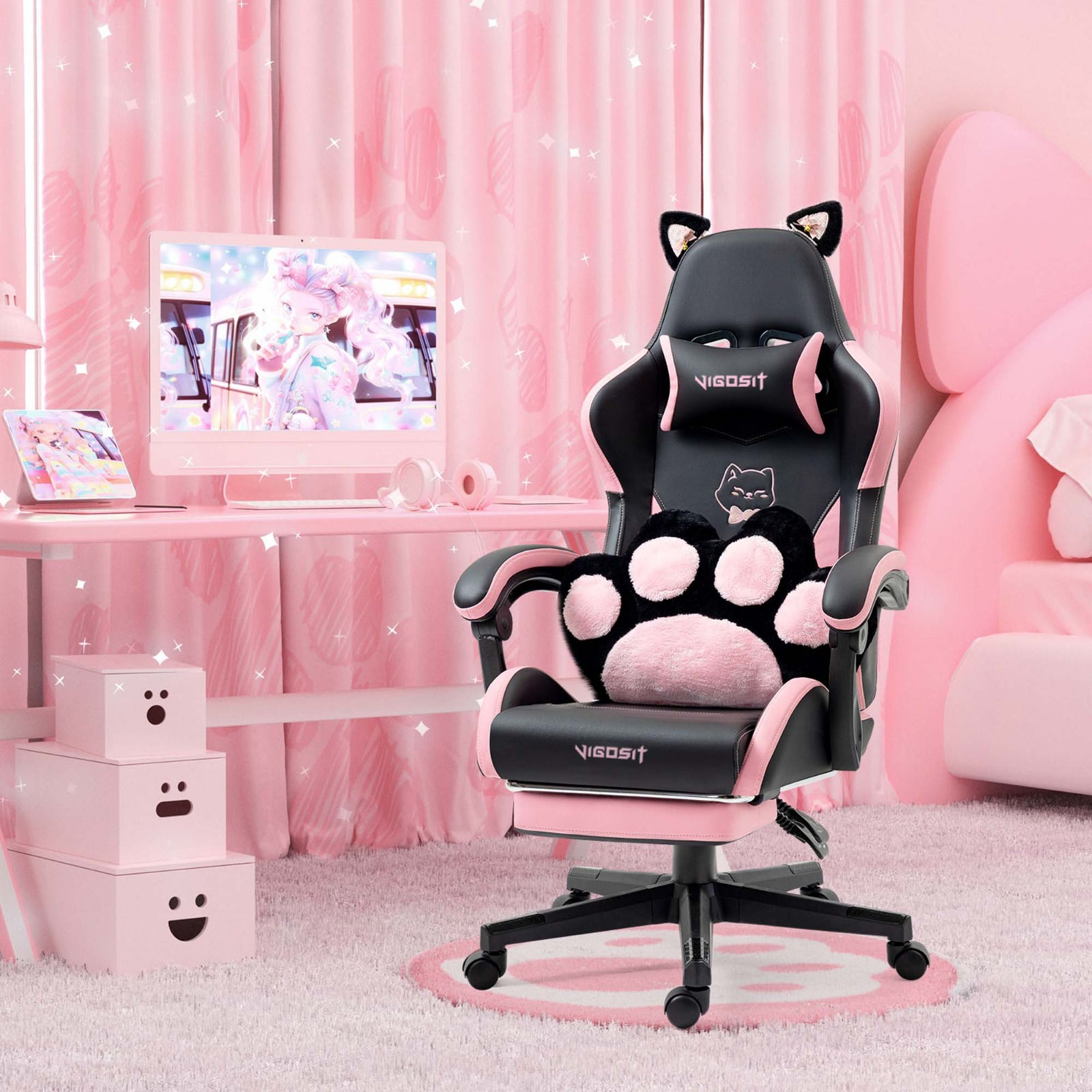 SILLA GAMER CUTECAT