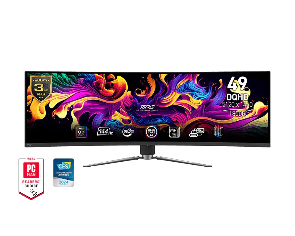 MONITOR ULTRAWIDE MSI MPG 491CQP QD-OLED