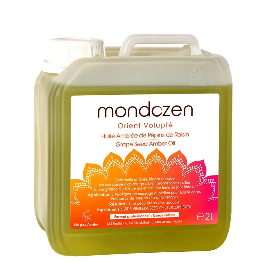 Huile ambrée de pepins de raisins