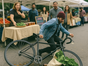 Brooklyn Cyclist Arrested for Riding Fixed-Gear Through Farmers Market, Claims He Was “Harvesting Kale at Speed”