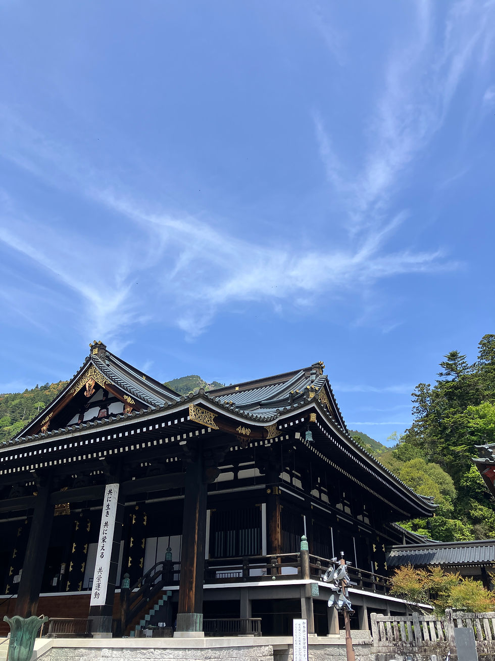 身延山久遠寺の輪番奉仕に参加❗️