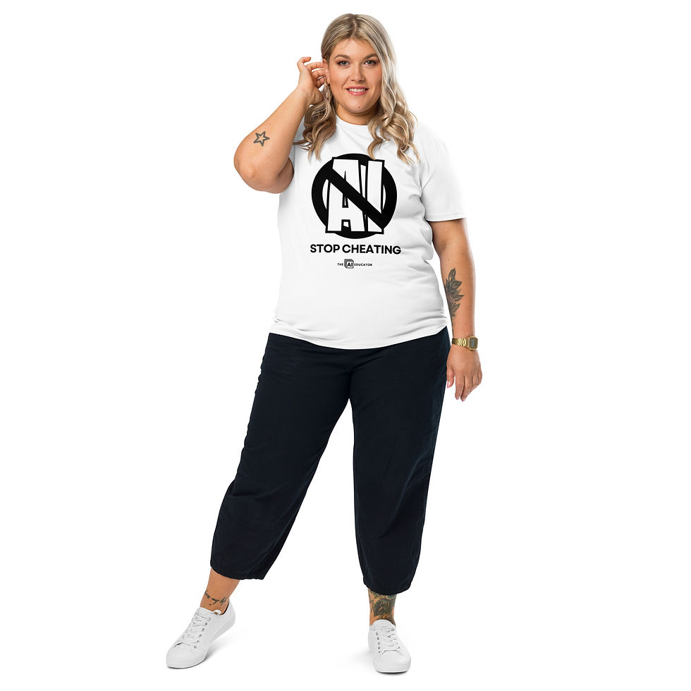 Thumbnail: Stop Cheating - Unisex [Black Print]