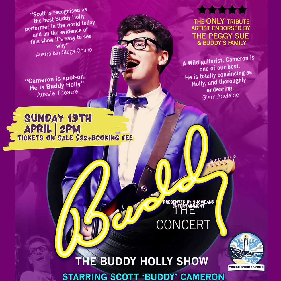 BUDDY THE CONCERT - The Buddy Holly Show