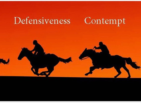The 4 Horsemen of the Relationship Apocalypse and their Antidotes - by Brhea Ind, Psychologist