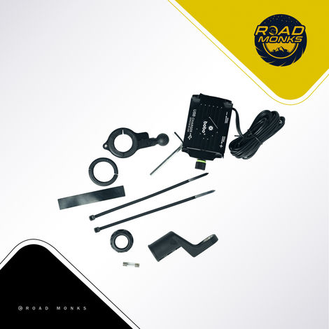 BOBO BM2 Claw-Grip Aluminium Bike Phone Holder (with 2.5A USB charger)