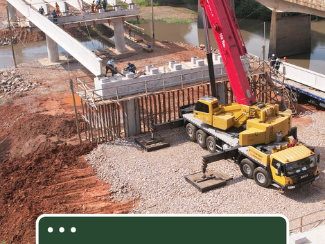 Acompanhe as obras de abril