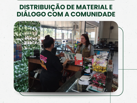 Distribuição de Material Informativo