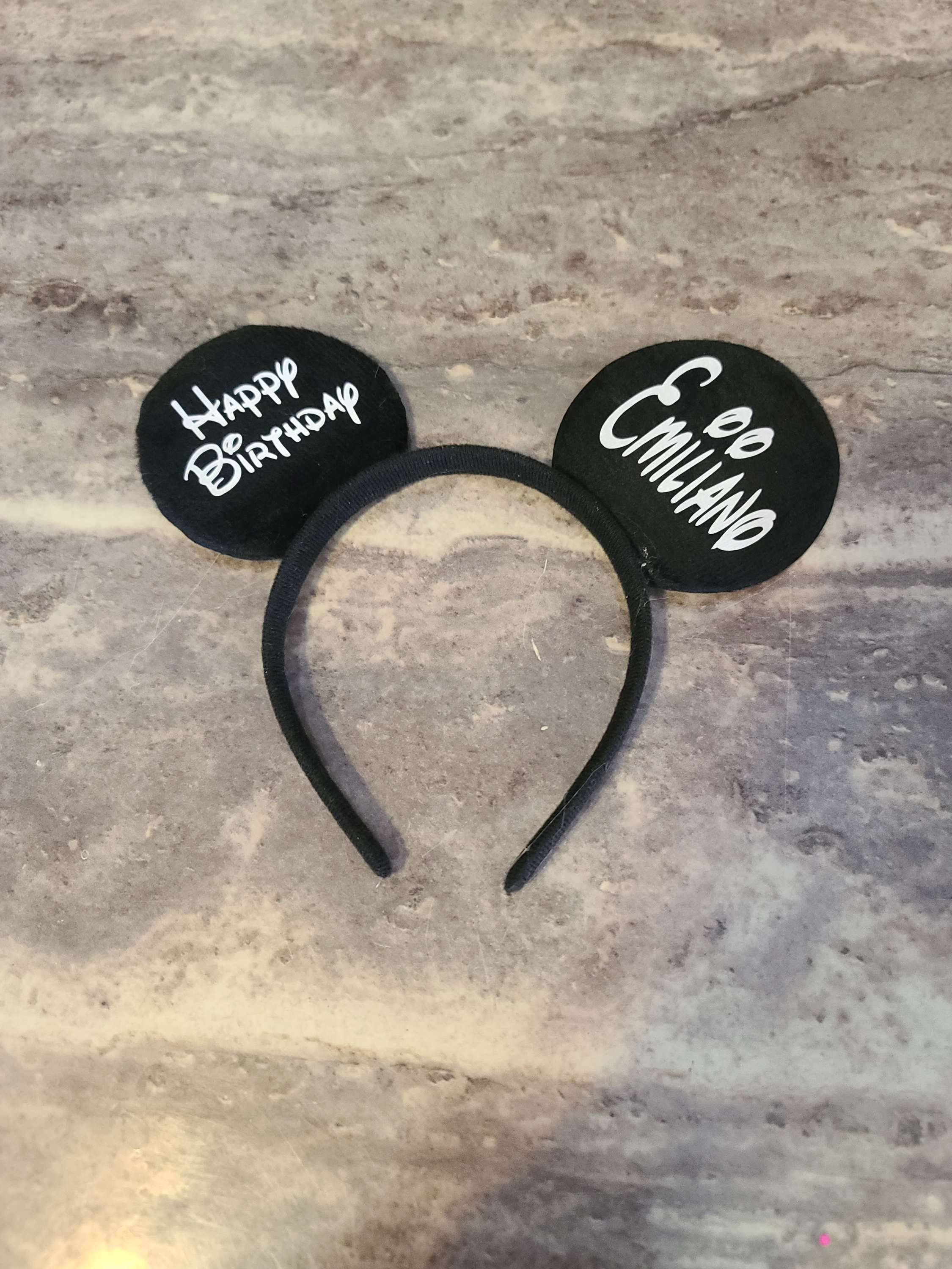 Personalized Mouse Ears