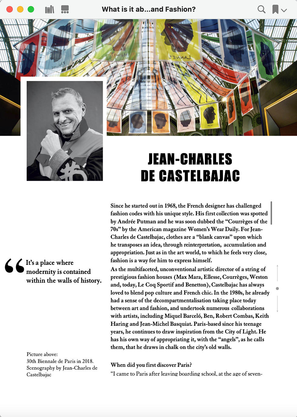 Thumbnail: What is it about Paris & Fashion? [e-book]