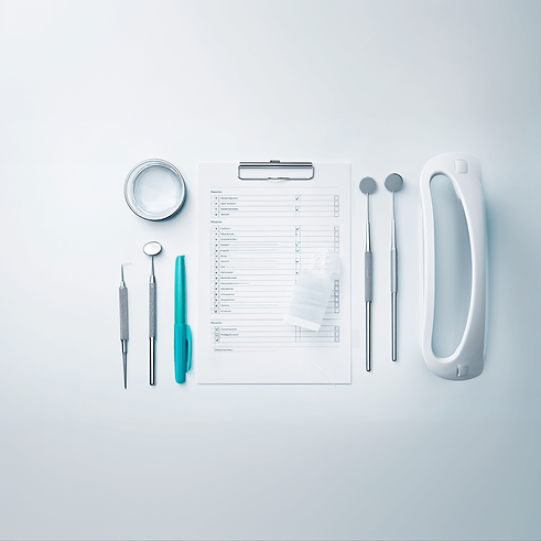 chechlist para compras de material dental