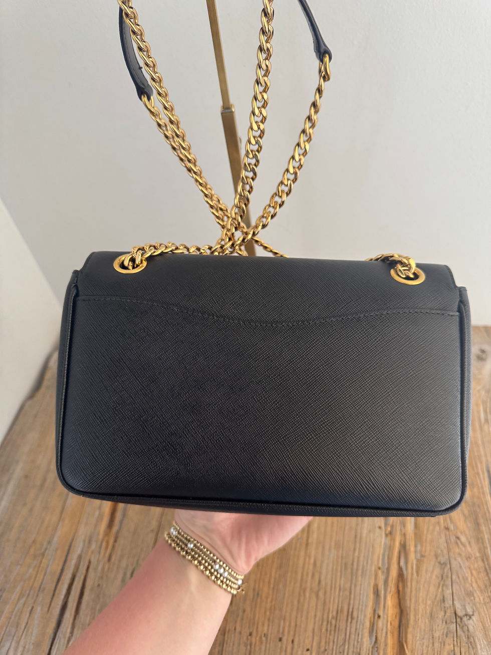 Thumbnail: Prada Pattina Flap Shoulder Bag