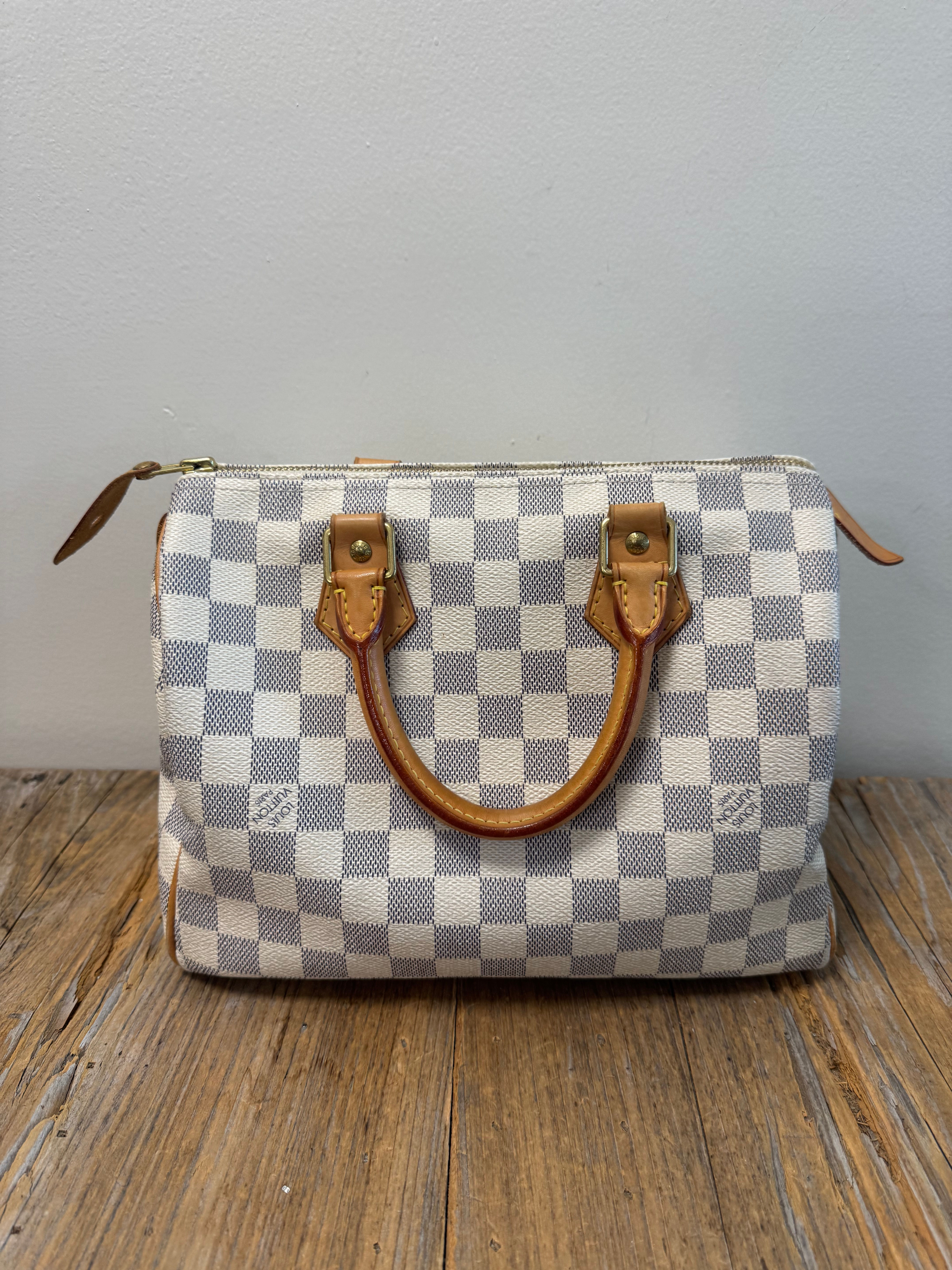 LV Damier Azur Speedy 25