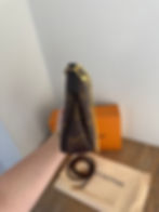 Thumbnail: LV Pallas Clutch in Black