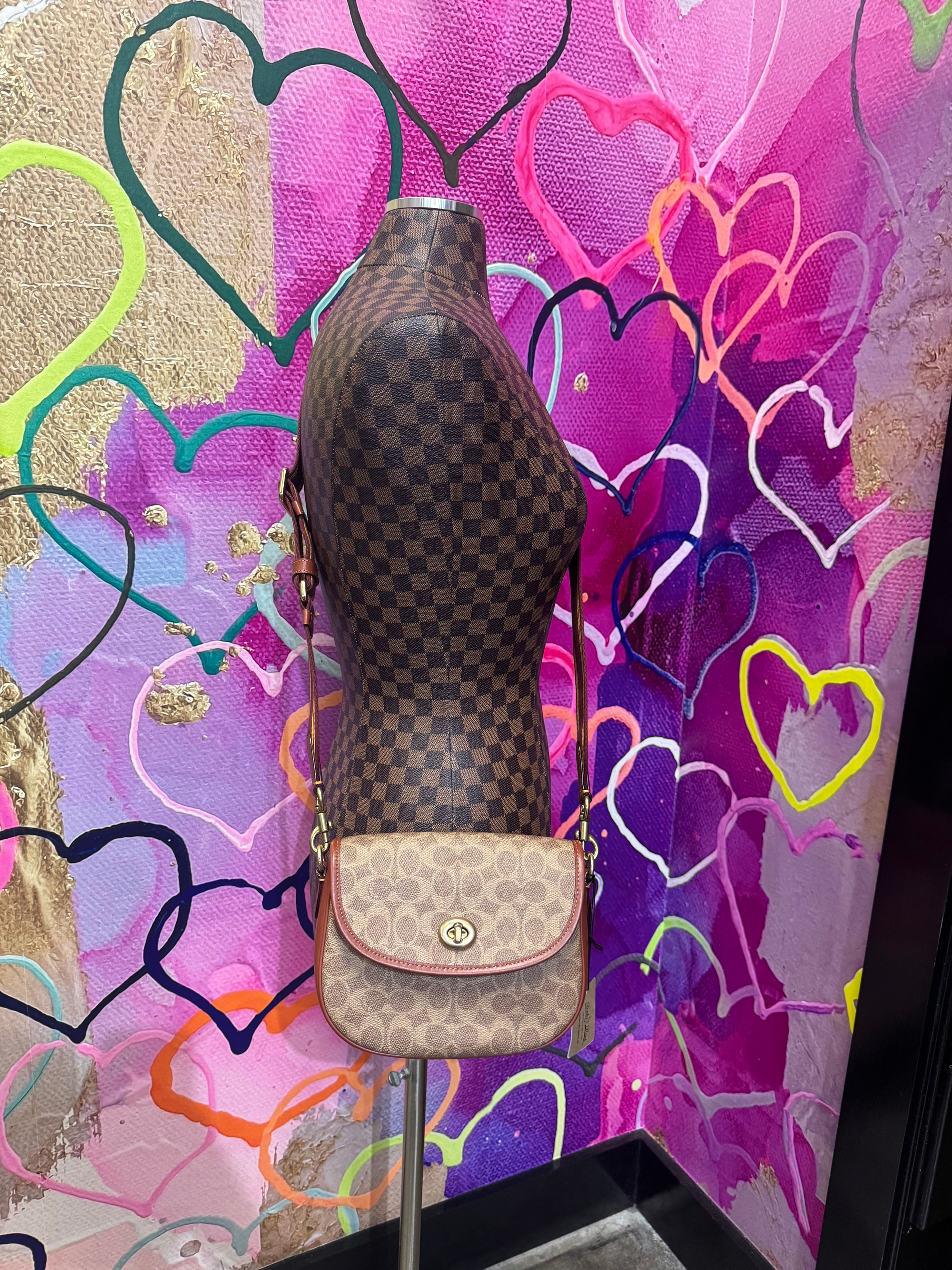 Coach Willow Saddle Bag 2 Straps