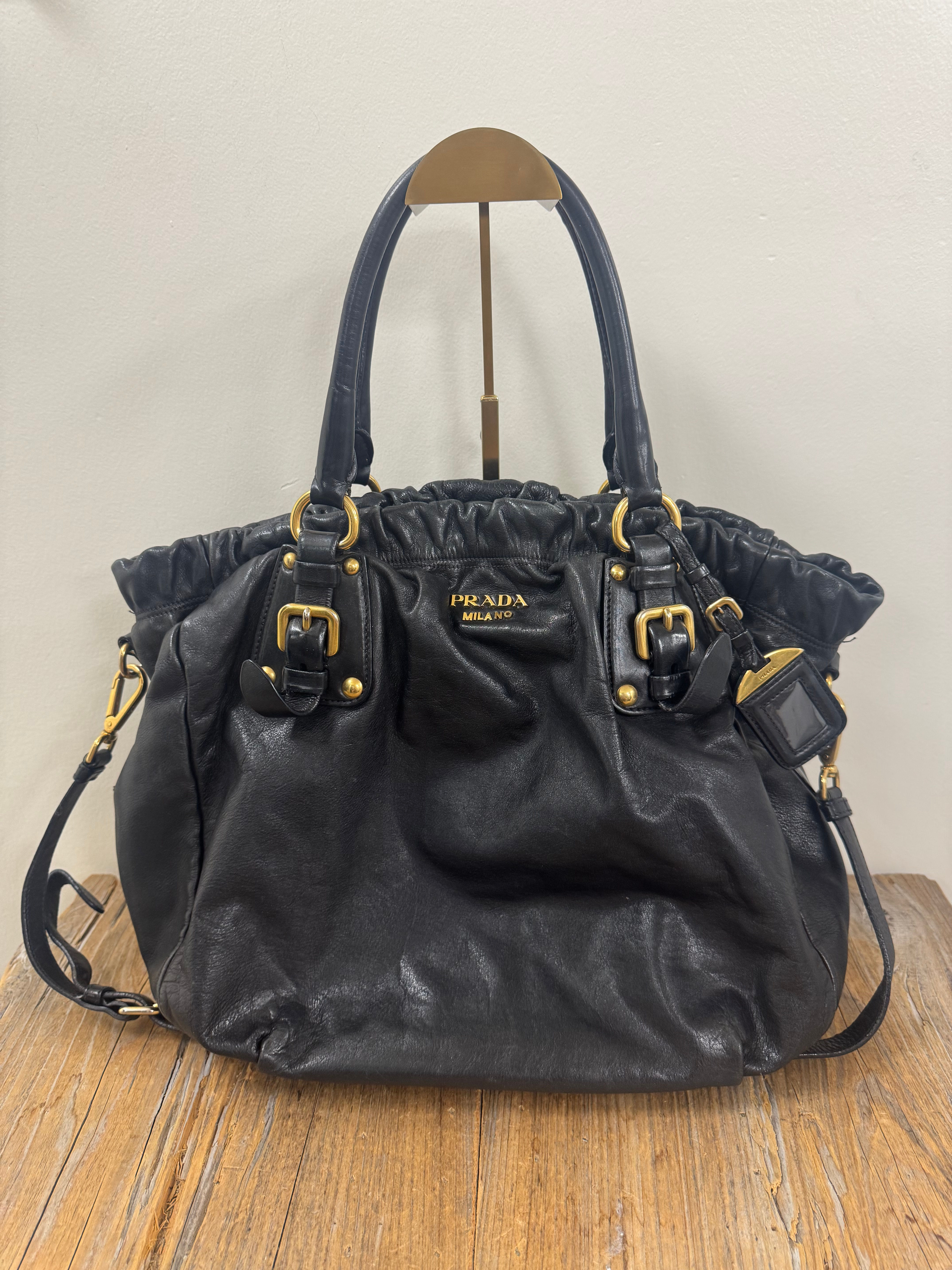Prada Soft Vitello Tote