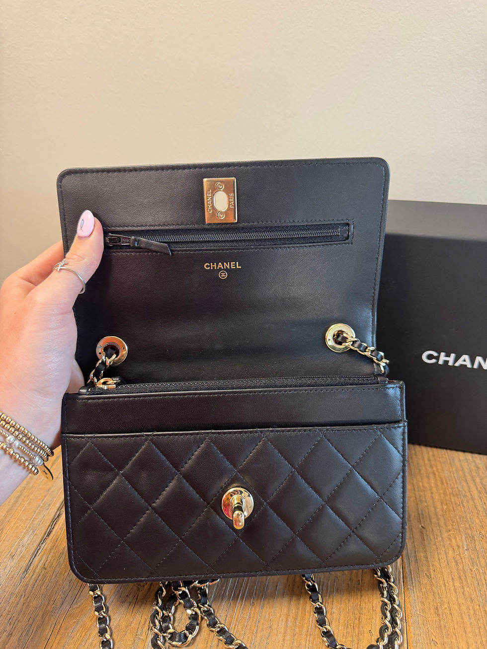 Thumbnail: Chanel Trendy WOC in Black Lambskin