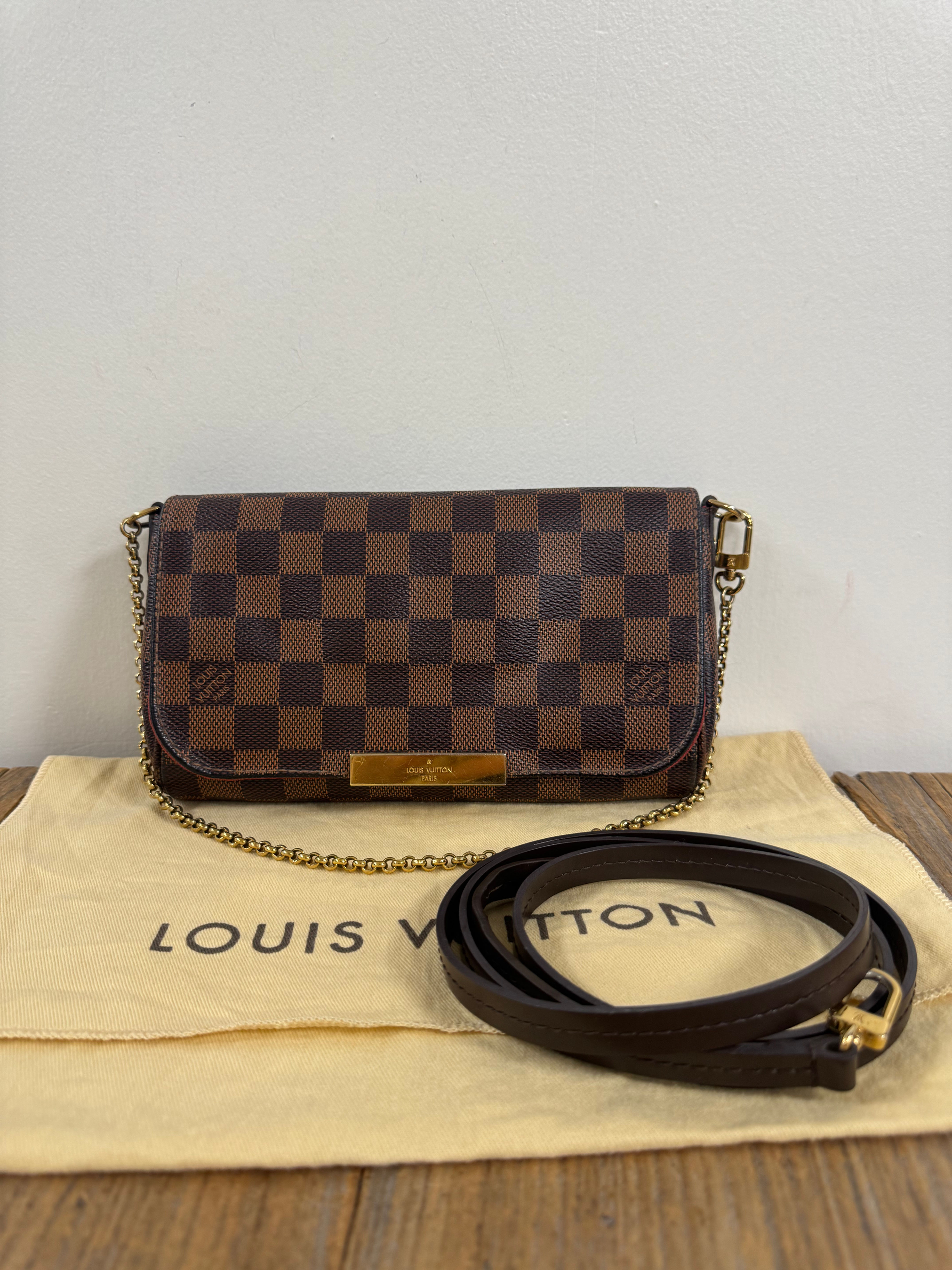 LV Damier Ebene Favorite PM
