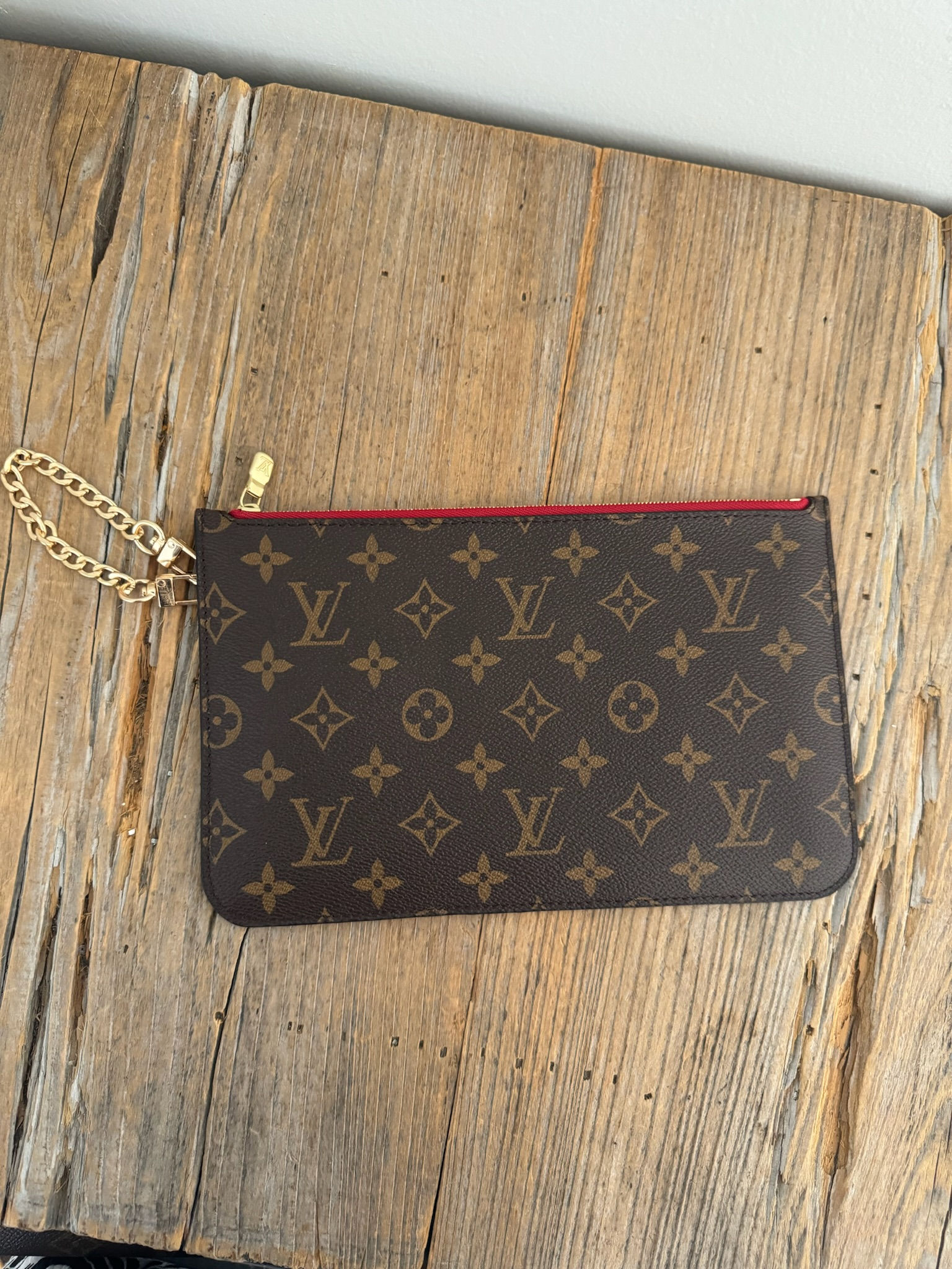 LV Monogram Pochette (No wristlet strap)