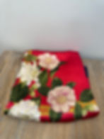 Thumbnail: Chanel Camellia Motif Silk Scarf