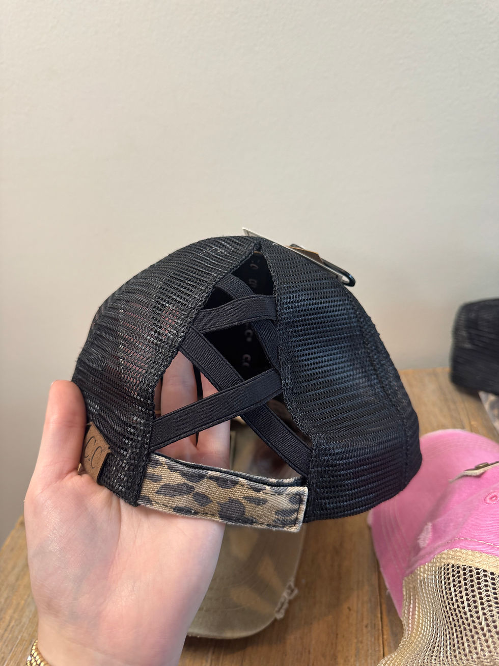 Thumbnail: Upcycled Monogram Ball Caps
