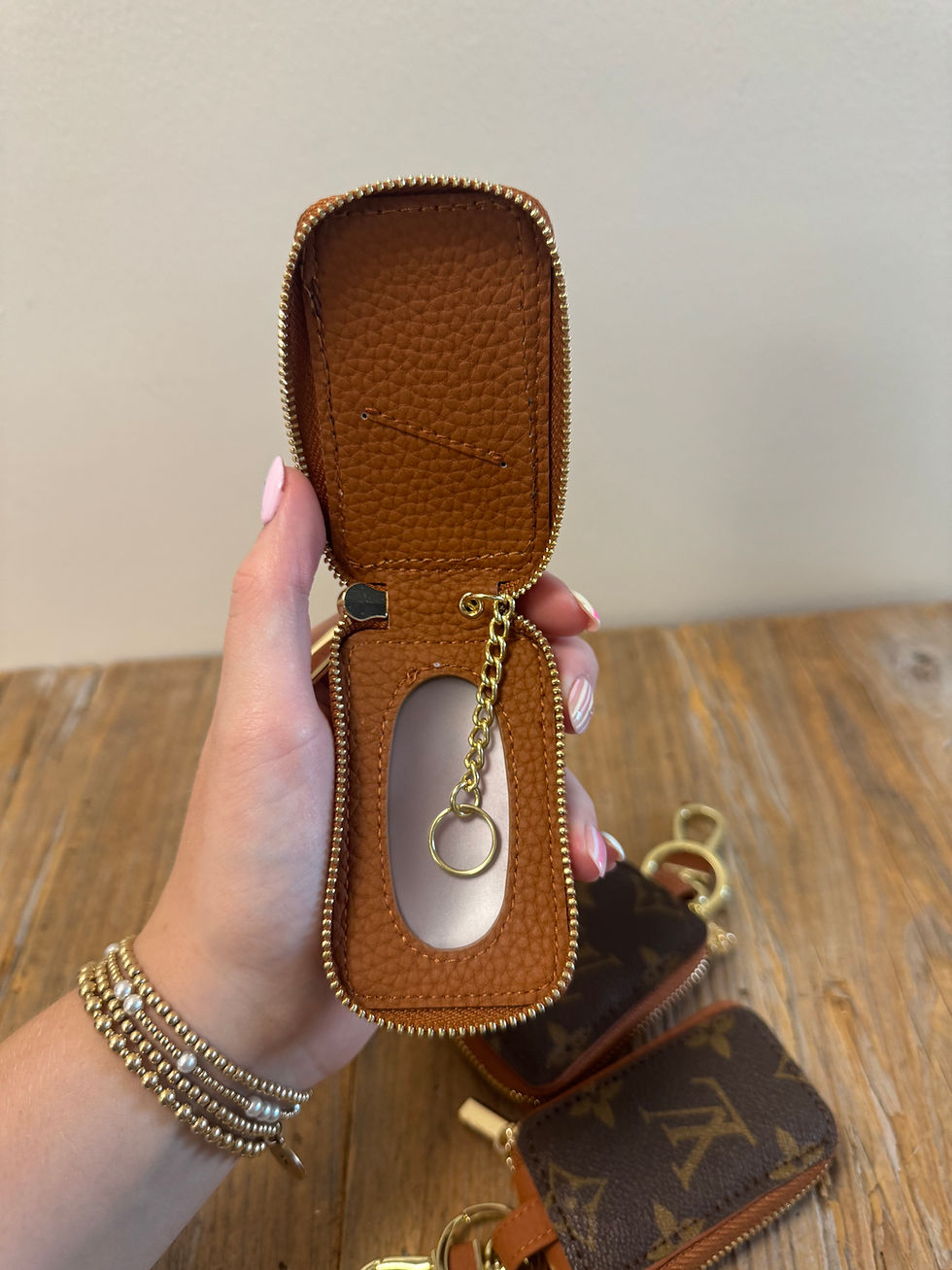 Thumbnail: Upcycled Monogram Keyfobs with Window