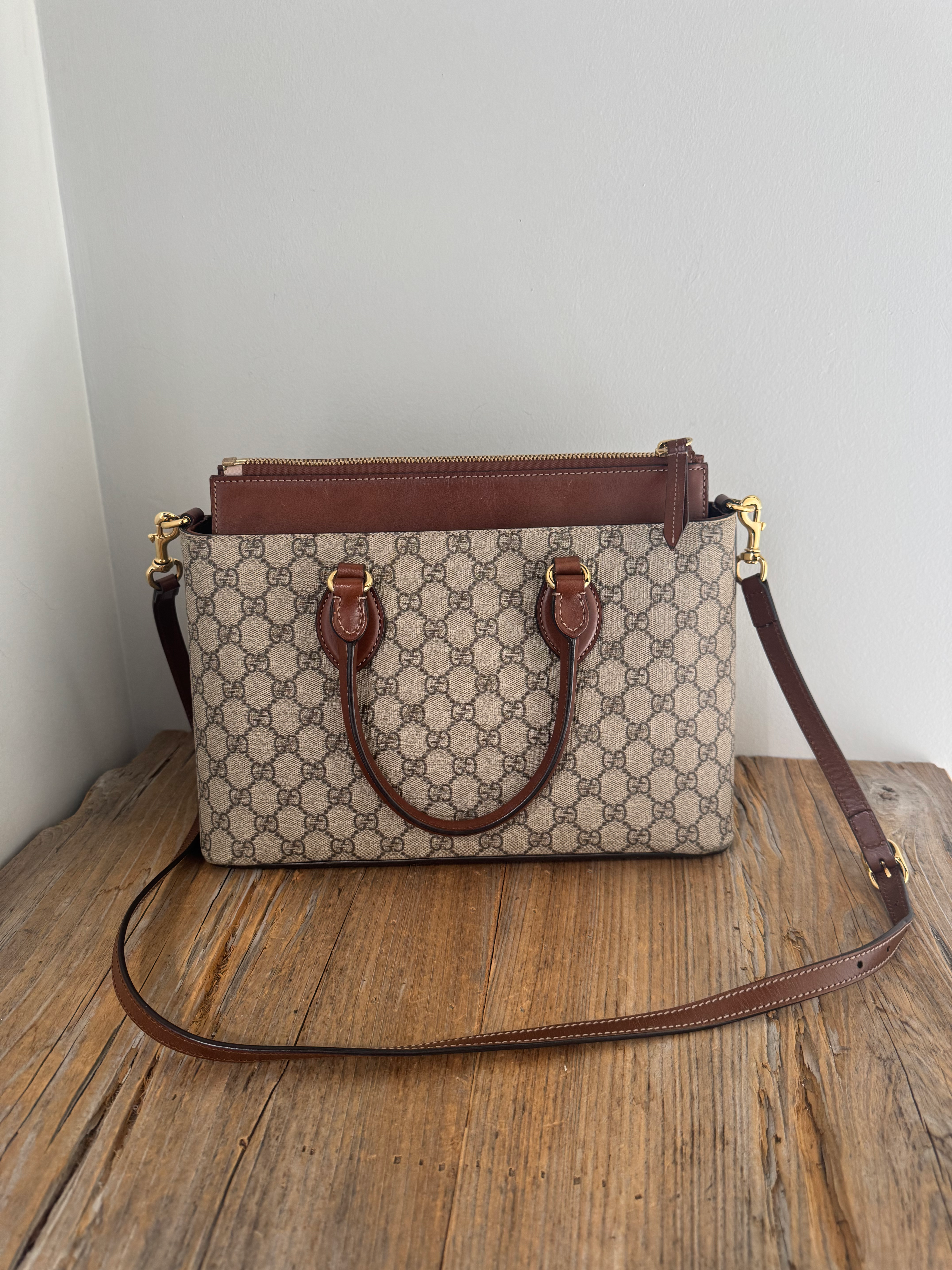 Gucci Padlock Zip Tote