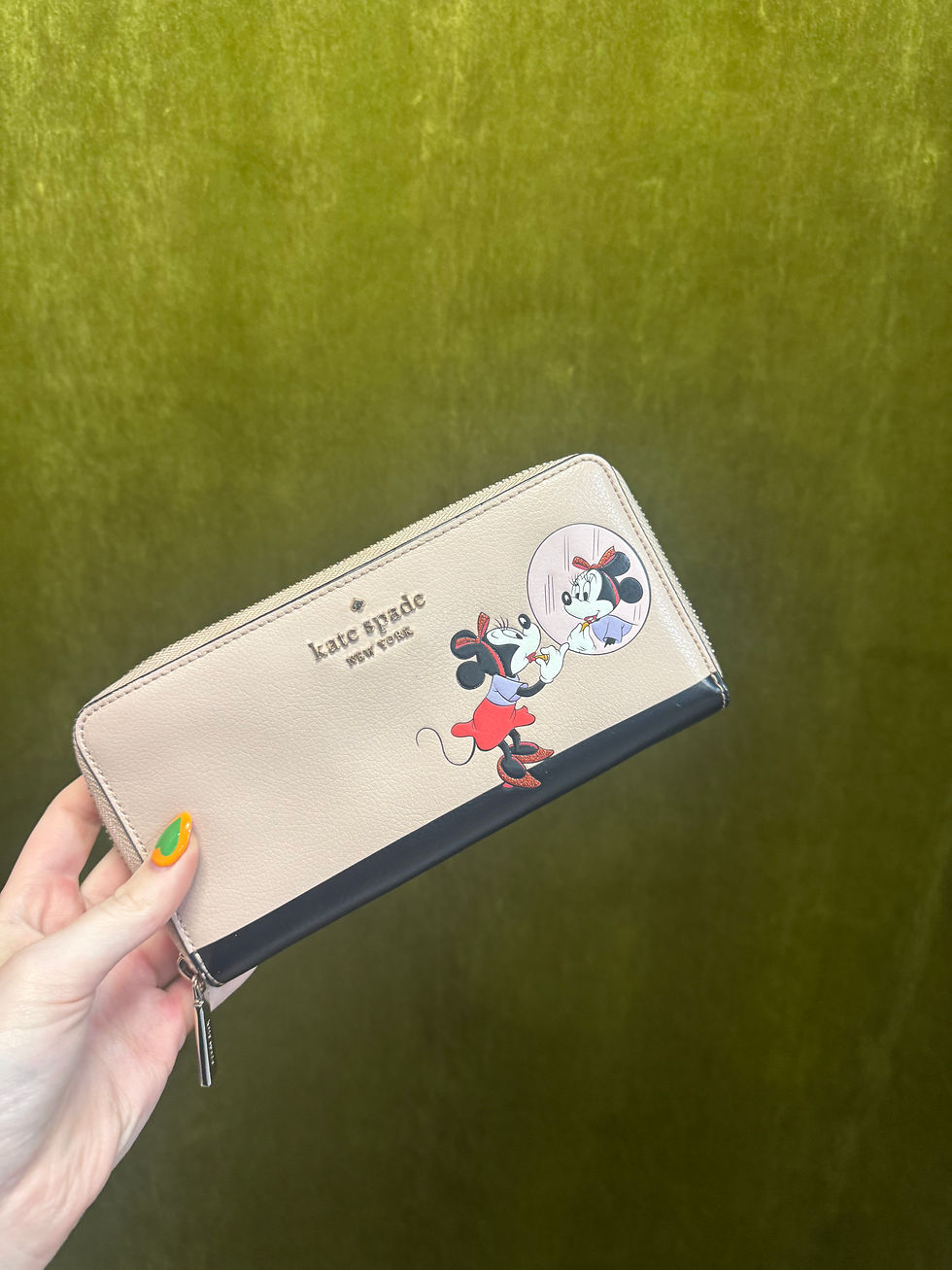 Thumbnail: Kate Spade Minnie Mouse Zippy Wallet