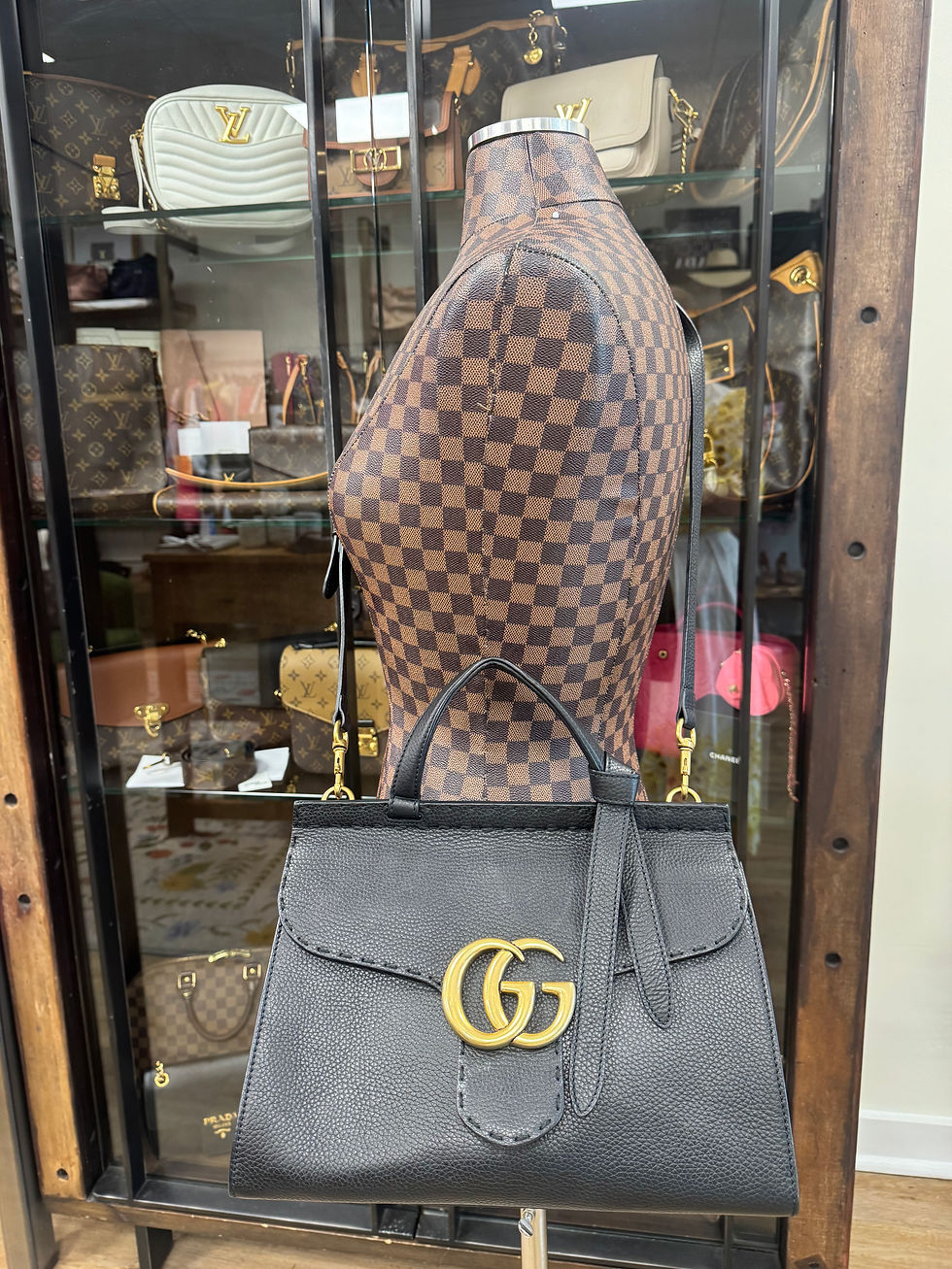 Thumbnail: Gucci Medium Marmont Top Handle