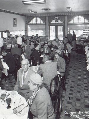 La Fonda Dining Room Columbia Ybor City1950.jpg