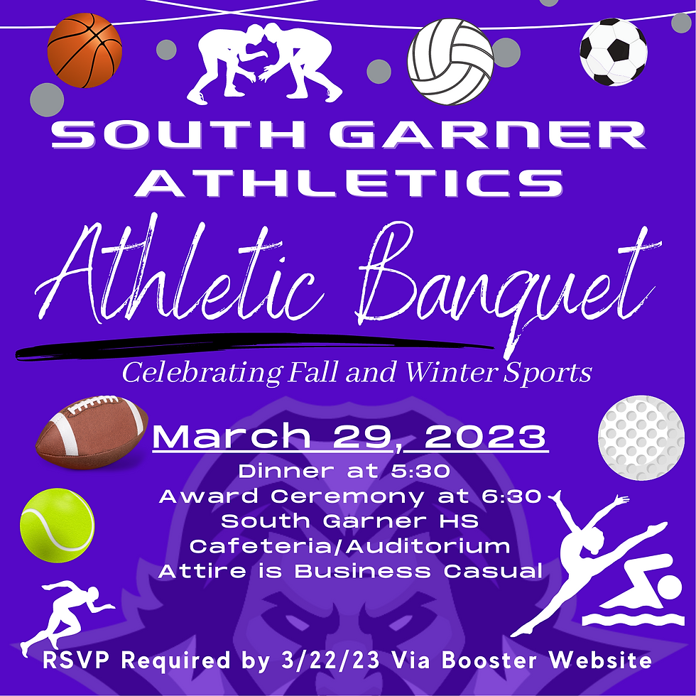 Fall and Winter Sports Athletic Banquet