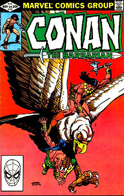 Conan The Barbarian #132 March 1982 Marvel Comics - Gil Kane cover art.jpg