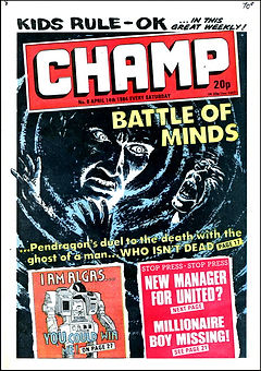 Champ #8 April 14, 1984 - D.C. Thomson - Cover art by Mike Dorey.jpg