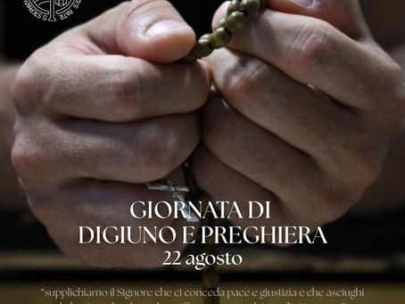 Giornata di digiuno e preghiera