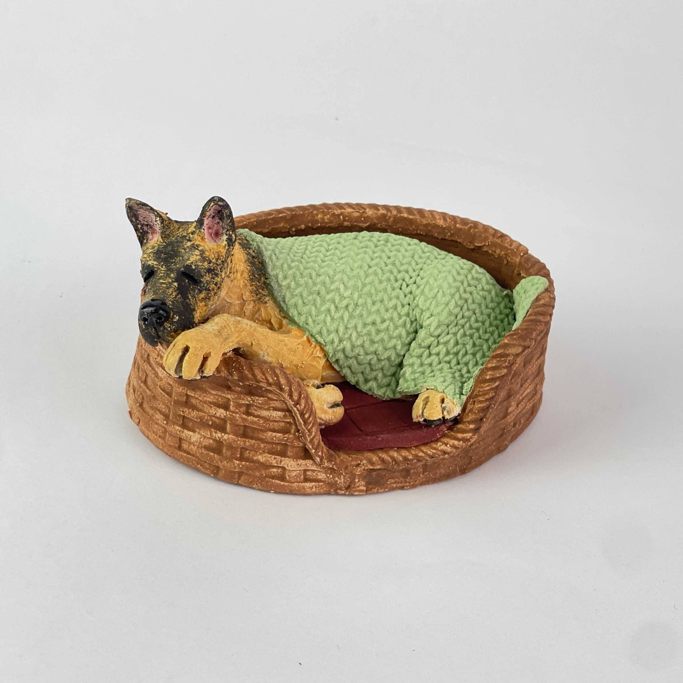 Dogs-in-Blankets German Shepherd