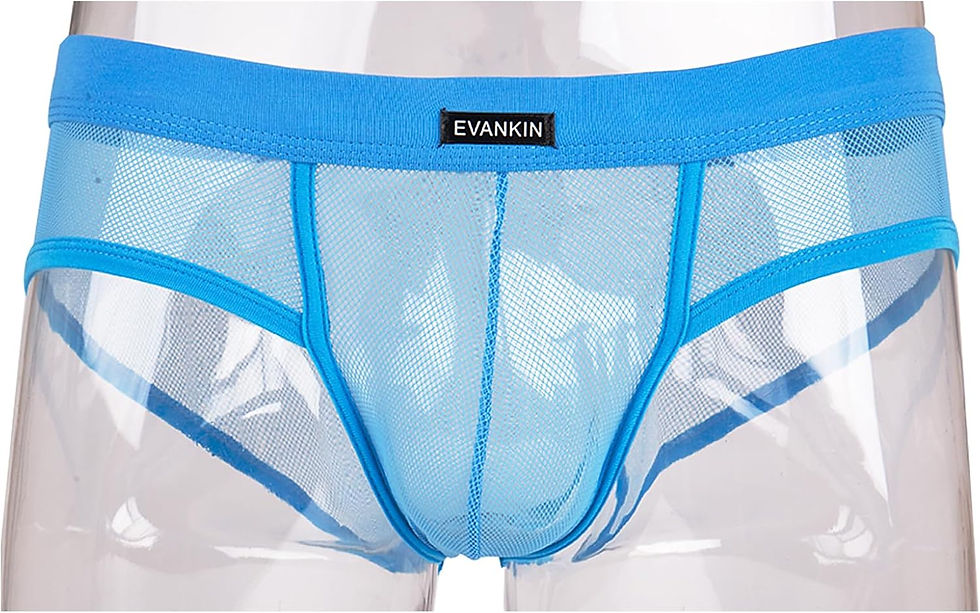 Thumbnail: Evankin Mesh Breathable Valentines Boxer Briefs 