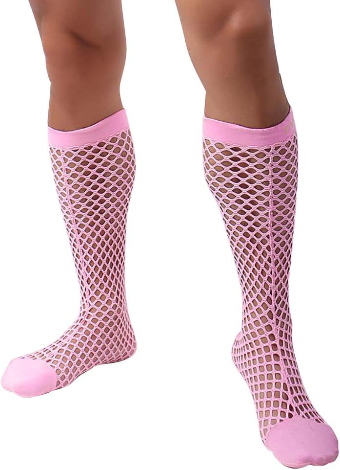 Thumbnail: ABAFIP Men 3PCs Fishnet Shirt Tank Top See Thru Muscle Tank, Undershirt, Sheer 