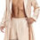 Thumbnail:  Men's Satin Nightwear Robe and Shorts 
