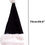 Thumbnail: Men's Black Santa Hat 