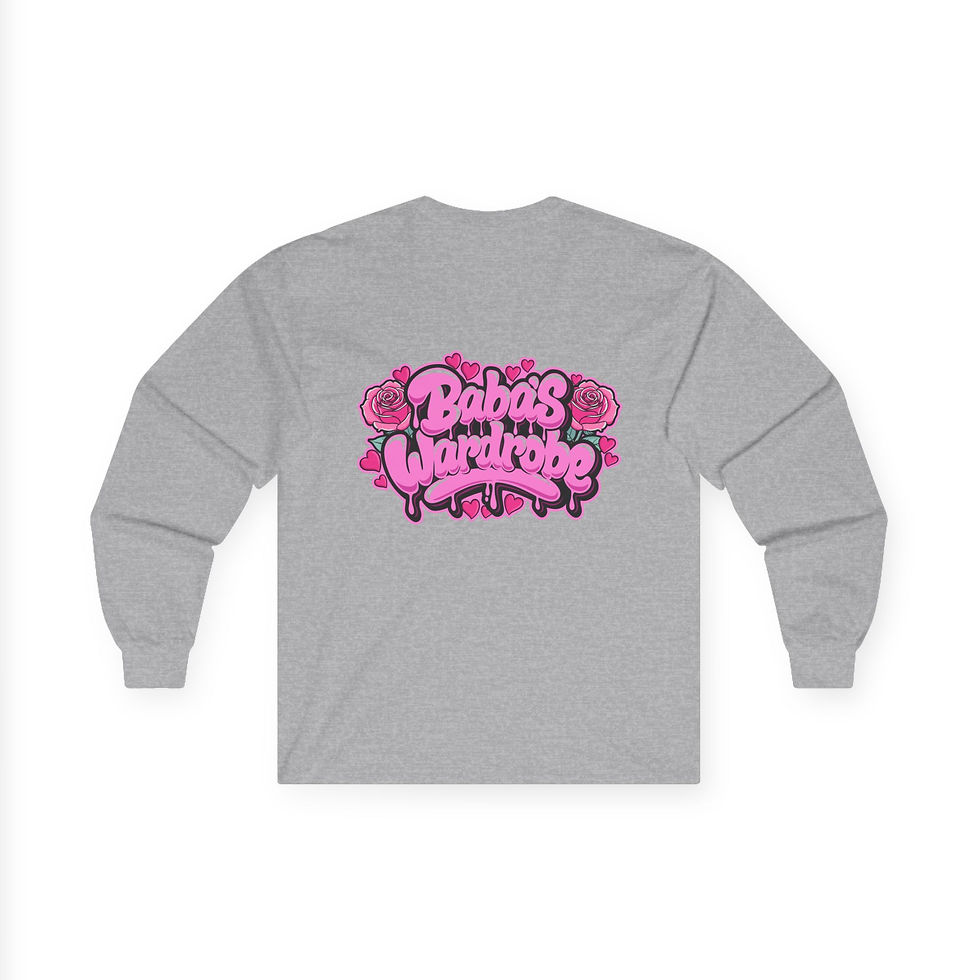 Thumbnail: Limited Edition Baba's Wardrobe Valentine's Day Themed Long Sleeve Shirt