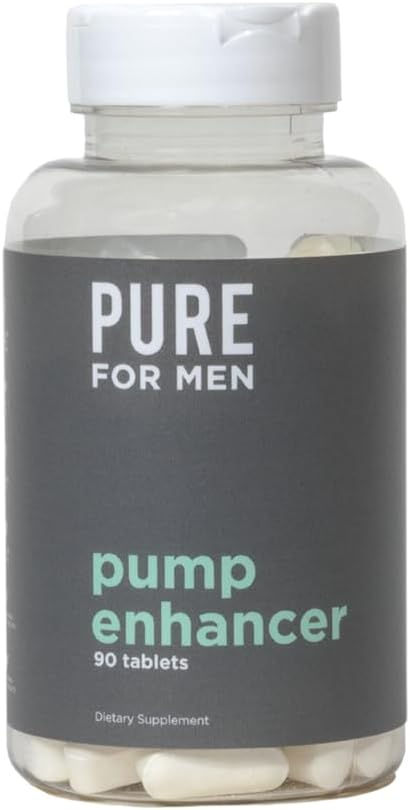 Pure for Men Pump Enhancer | Pre Workout Supplement for Muscle Pump, Stamina an