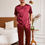 Thumbnail: Mens Silk Satin Pajama Set 