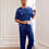 Thumbnail: Mens Silk Satin Pajama Set 