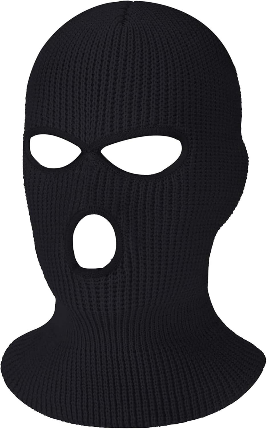 Thumbnail: SATINIOR 3 Hole Knitted Balaclava 