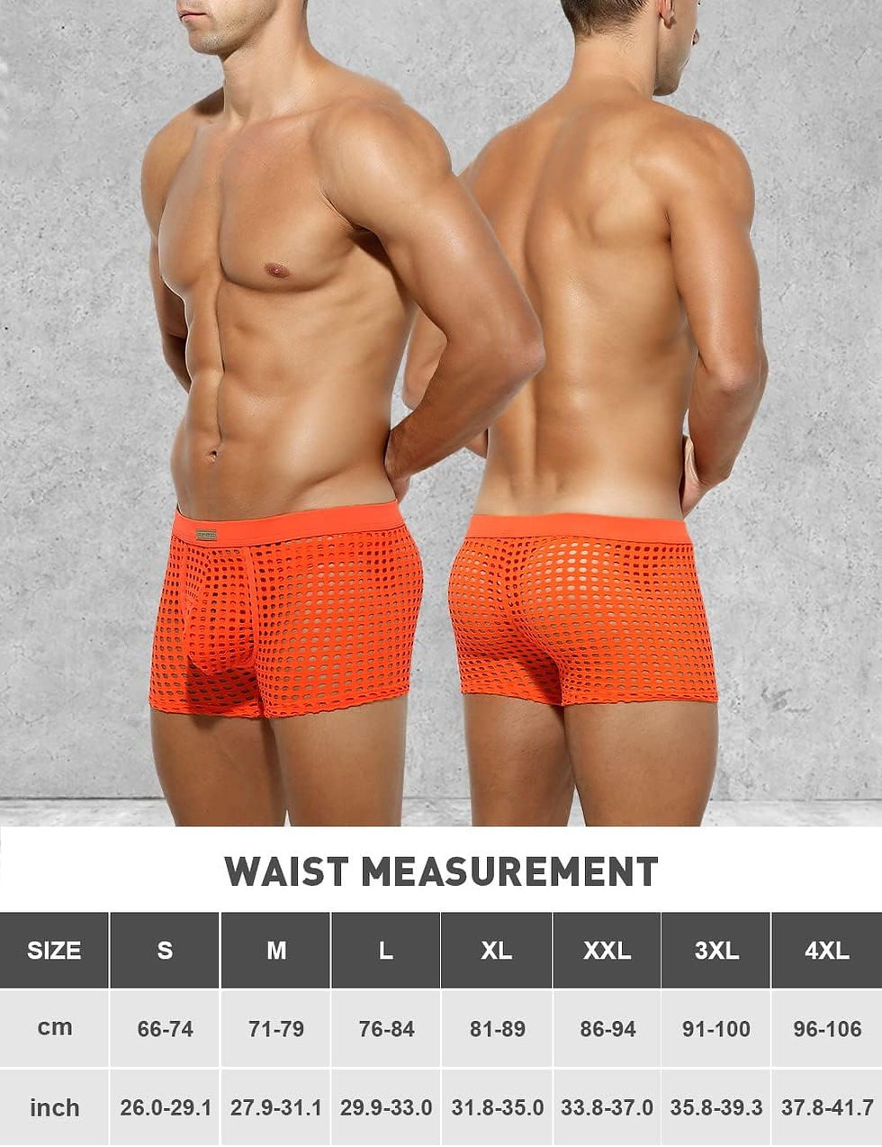 Thumbnail: Arjen Kroos Men's Mesh Breathable Boxer Briefs 
