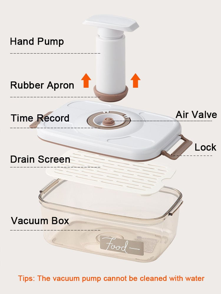 Thumbnail: Vacuum Food Storage Container – Airtight Fresh Keeper