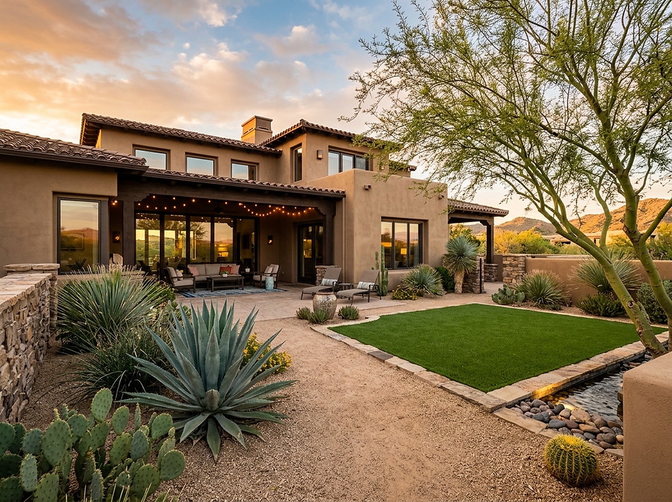 Scottsdale AZ Desert Landscaping vs Turf for Luxury Homes Buyer Checklist