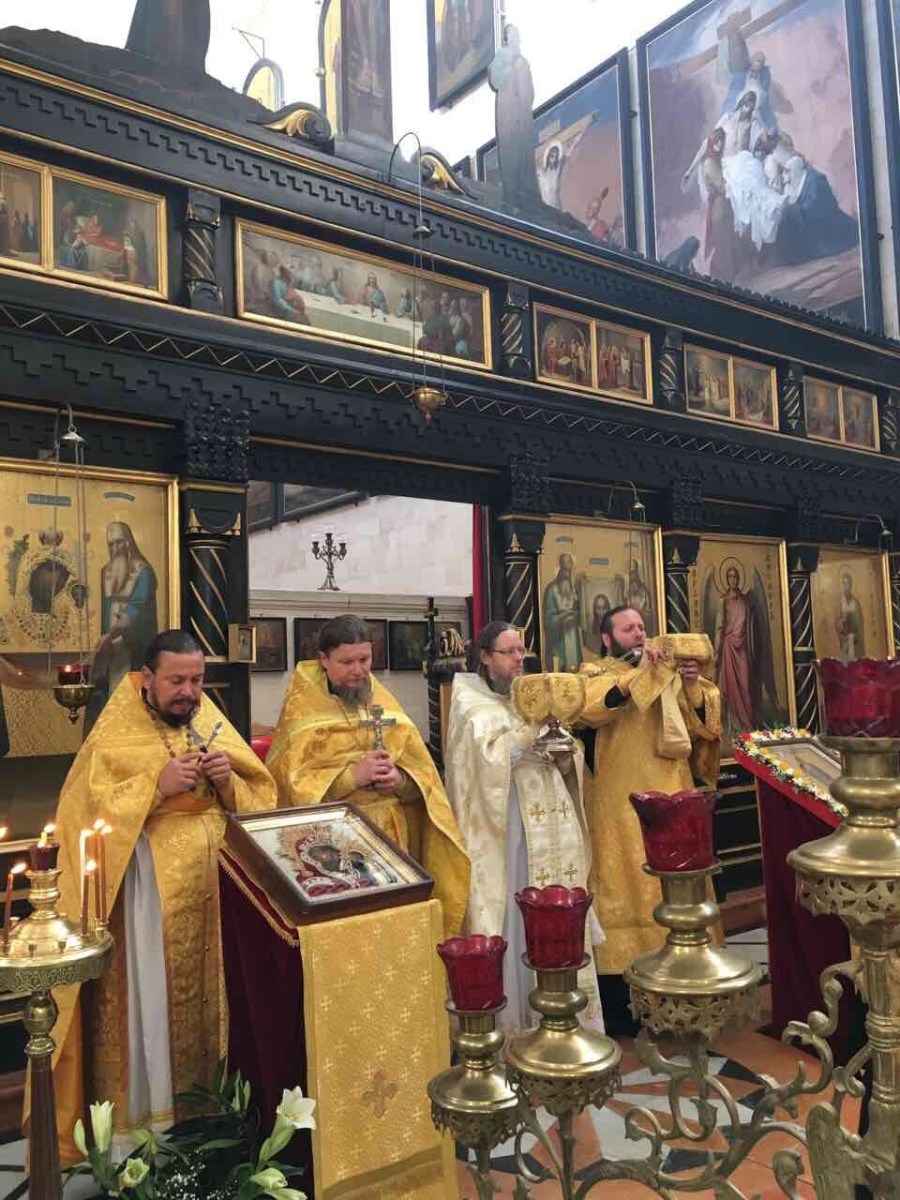 Престольный праздник храма во имя св. Александра Невского