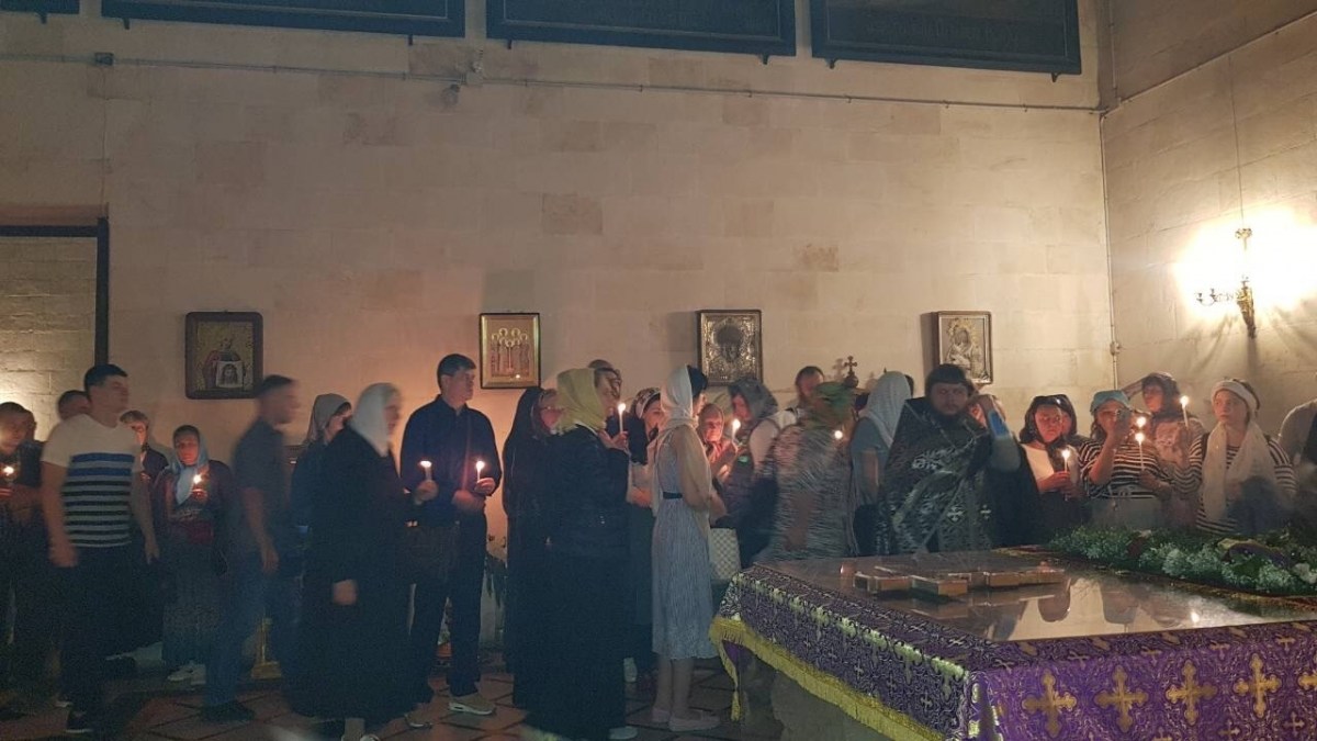 Страстная пятница на Александровском подворье