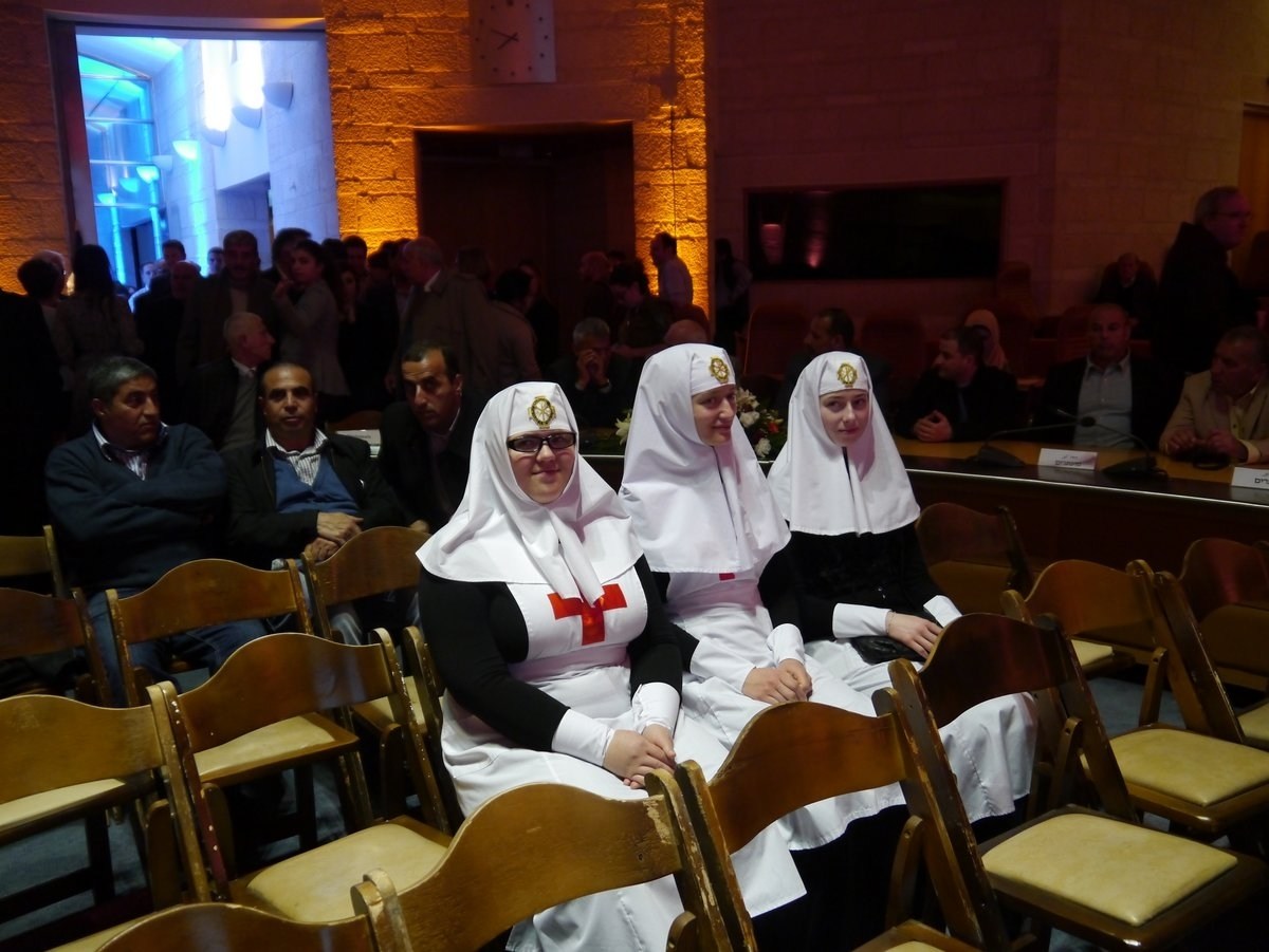 Новогодний прием в иерусалимской мэрии